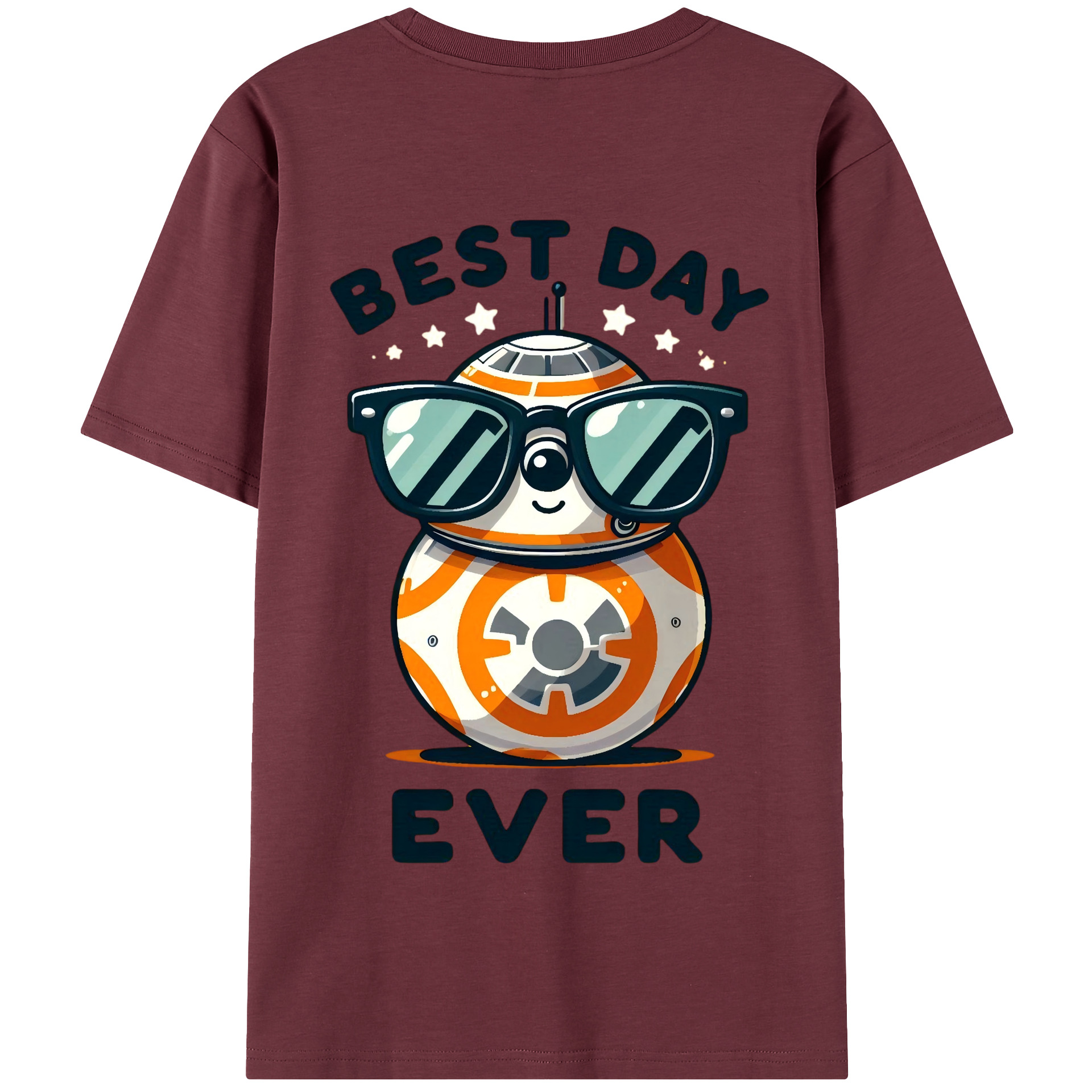 （画像用） スター・ウォーズ Star Wars 綿100％半袖Tシャツ（背面プリント）
